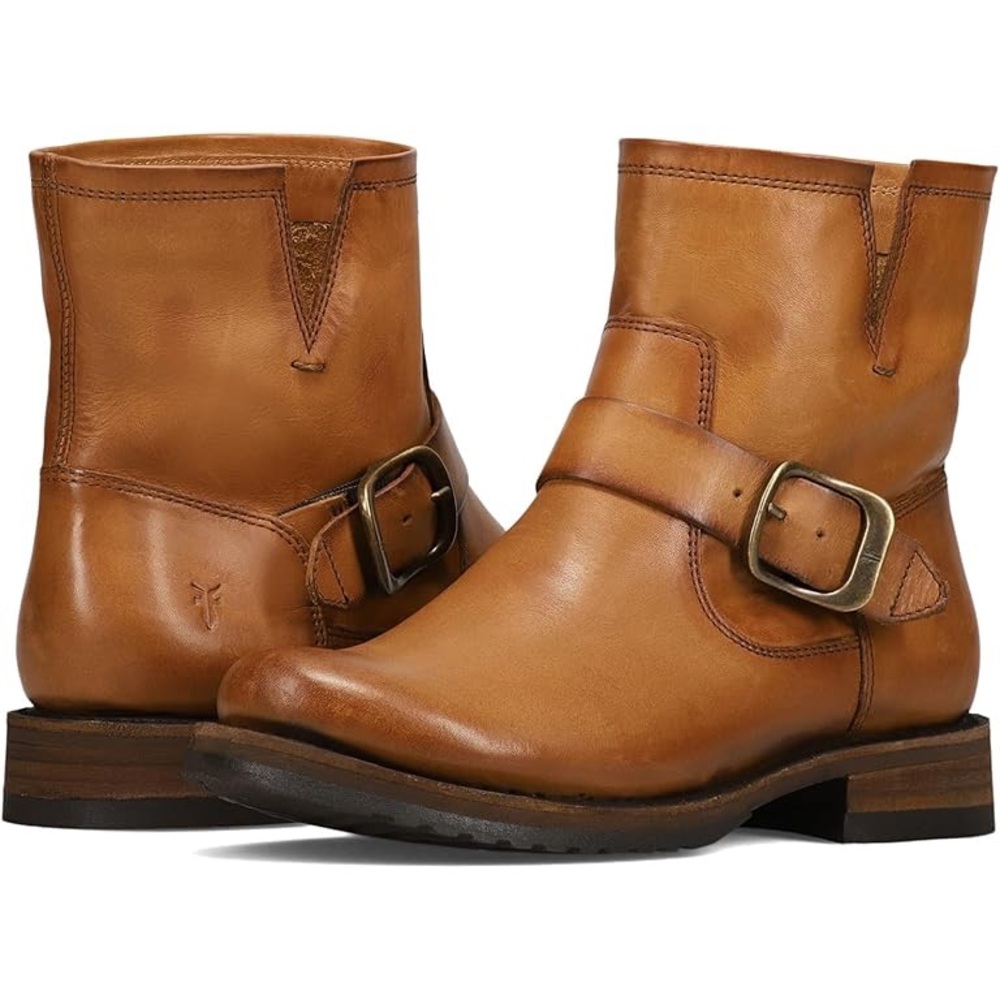 FRYE VERONICA TAN  BOOTIE - Picture 13 of 13